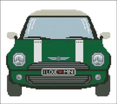 (image for) Mini Sports Car Green